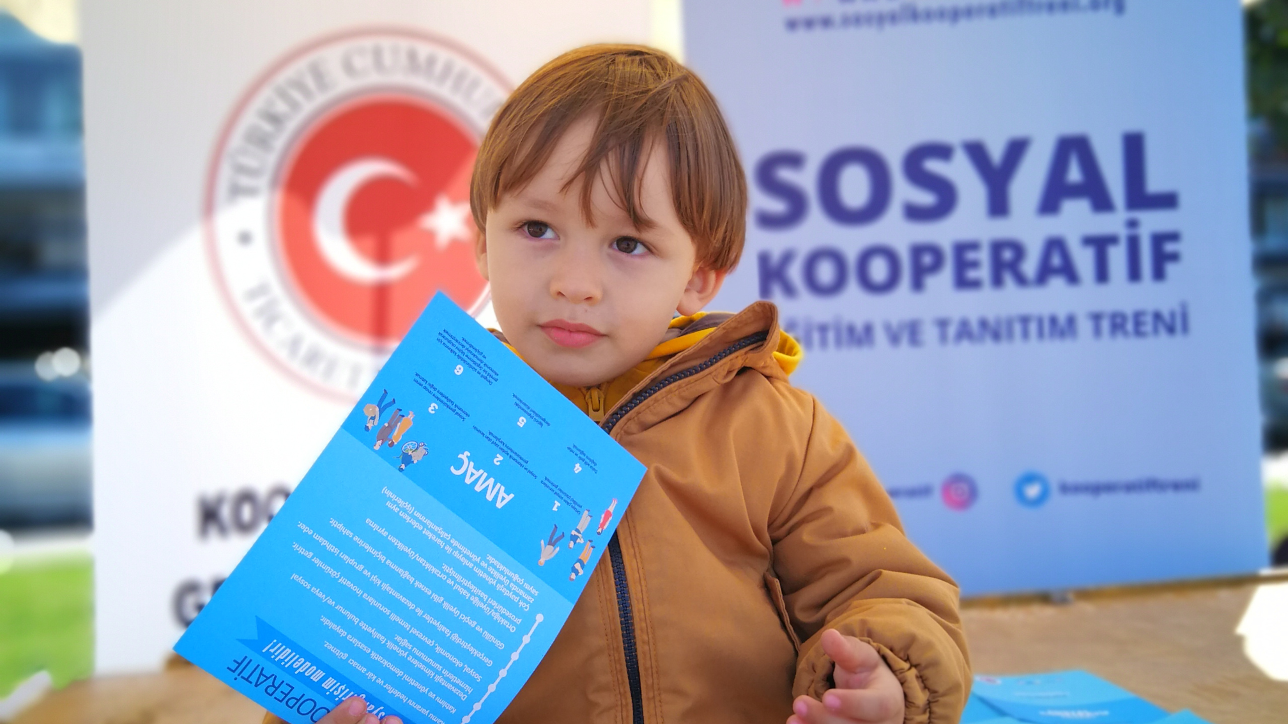 Sosyal Kooperatif Eğitim ve Tanıtım Treni buluşması